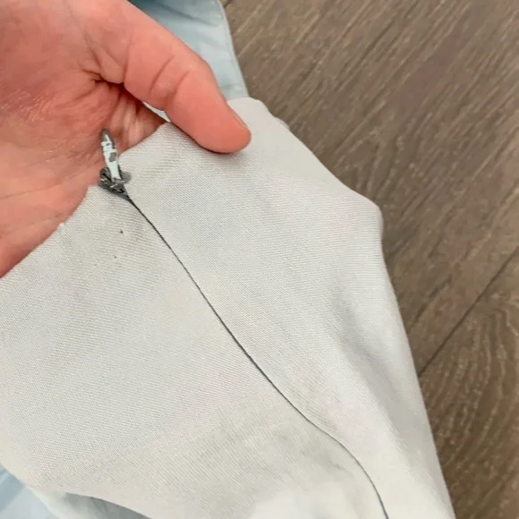 Esprit Women’s Micro Mini Skirt Vintage High rise waist Y2k 2000s Pale Blue - Picture 10 of 12